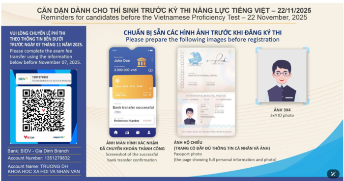 【國際教育中心】越南語檢定資訊分享圖片